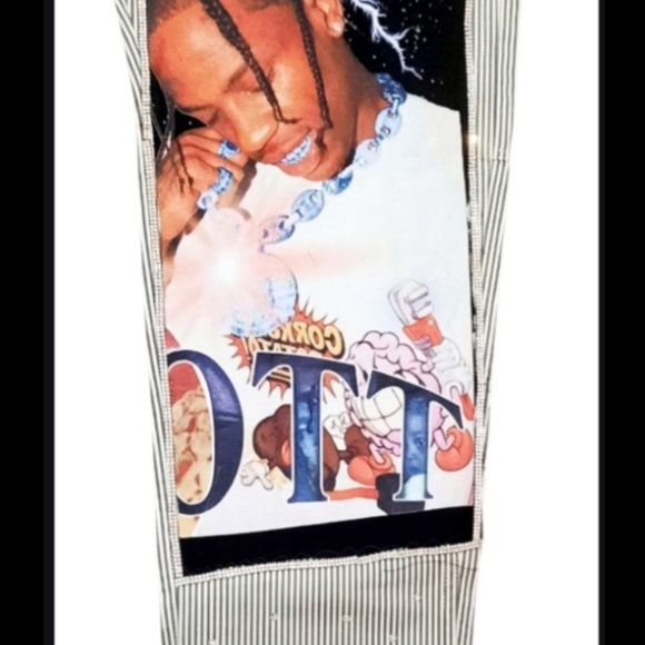 a.p.c rue madame travis scott pants - Picture 2 of 5